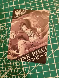 Trafalgar D. Water Law One Piece Anime SR Foil Card OP04-SR04 Dressrosa - Image 4