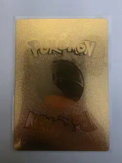 2022 POKEMON CHARIZARD V WILD FLAMES GOLD Fan Art CARD 508HP Lvl 91 - Image 2