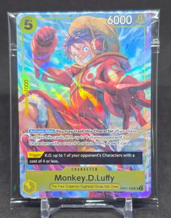One Piece Illustration Box Volume 3 Monkey D Luffy Promo Alt Art Card English - Image 1