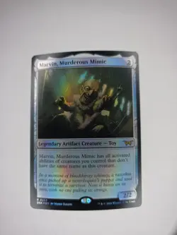 Marvin, Murderous Mimic - Duskmourn: House of Horror - #253) - Near Mint - Foil - Image 1