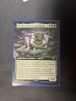 1x Myojin of Towering Might NM Eng MTG - Neon Dynasty Commander - Image 1