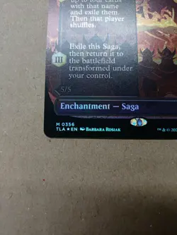 The Rise of Sozin / Fire Lord Sozin Avatar TLA #356 Foil Borderless NM - Image 2