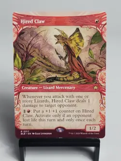 Magic The Gathering - Bloomburrow - Hired Claw - Showcase - Image 1