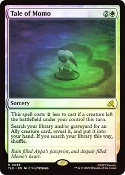 x1 Tale of Momo - Foil R MTG Avatar: The Last Airbender: Eternal M/NM, English - Image 1