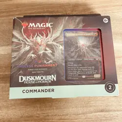 MTG Duskmourn: House of Horror - Endless Punishment Commander Deck *NEW SEALED* - Image 1