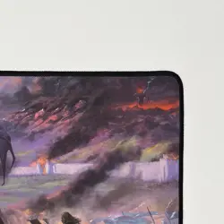 Ultra Pro Lord of the Rings Borderless Scene Playmat Black Stitched Official MTG - Image 4