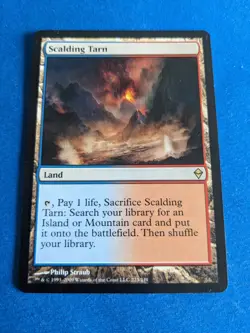 Scalding Tarn 1x MtG Zendikar SP/NM **See Pictures!** - Image 1