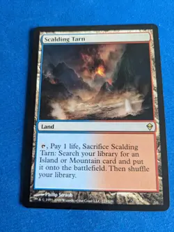 Scalding Tarn 1x MtG Zendikar SP/NM **See Pictures!** - Image 1