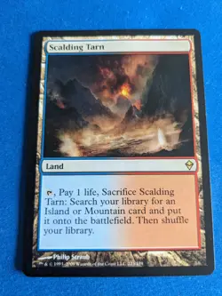Scalding Tarn 1x MtG Zendikar SP/NM **See Pictures!** - Image 1