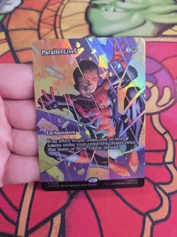 Parallel Lives (Borderless) Foil 0036 - Marvel's Spider-Man MTG NM - Image 1