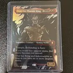 Ozai, The Phoenix King (0311) (Borderless) (Foil) - Avatar: The Last Airbender - Image 1