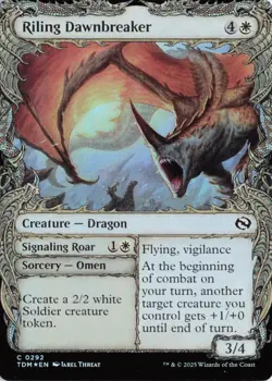 Riling Dawnbreaker (Showcase), #292, TDM, Foil, C - NM - Image 1