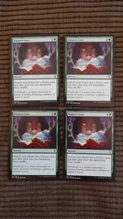 Magic: the Gathering / MtG Nature's Lore x4 Baldur's Gate - Image 1