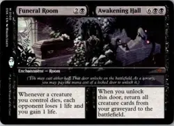 MTG Magic the Gathering Funeral Room (100/469) Duskmourn House of Horror - Image 1