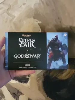 Secret Lair x God of War: Norse Foil Edition Playstation Superdrop MTG Sealed - Image 1