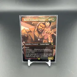 Barret, Avalanche Leader (Borderless) (Chocobo Track Foil) Commander: Final... - Image 1