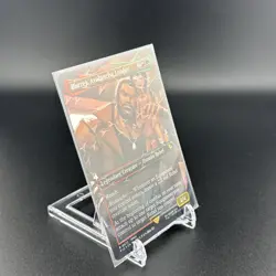 Barret, Avalanche Leader (Borderless) (Chocobo Track Foil) Commander: Final... - Image 2