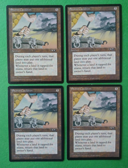 Magic the Gathering MTG Alliances STORM CAULDRON X4 (FOUR) VLP/EX Rare 1996 NICE - Image 1