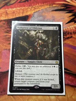 MTG Nullpriest of Oblivion ** Foundations Jumpstart ** English (NM) - Image 3