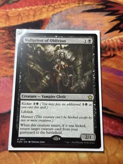 MTG Nullpriest of Oblivion ** Foundations Jumpstart ** English (NM) - Image 4