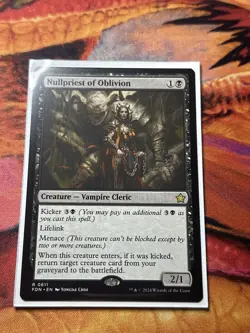 MTG Nullpriest of Oblivion ** Foundations Jumpstart ** English (NM) - Image 5