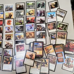 Whole COMMANDER Magic Deck MTG - Crovax General Tribal Budget Low Power SOLDIERS - Image 2