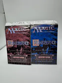 2 Magic the Gathering (MTG) Renaissance French Booster Pack New Sealed - Image 1