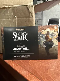 MTG Secret Lair x Avatar: The Last Airbender- One With the Elements-Rainbow Foil - Image 1