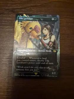 Tifa Lockhart - 567 - Borderless Chocobo Track Foil MTG Final Fantasy NM - Image 2