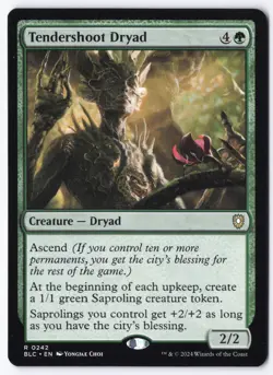 Tendershoot Dryad R Commander: Bloomburrow 242 NM - Image 1