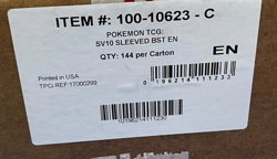 POKEMON DESTINED RIVALS SLEEVED BOOSTER PACK CASE - FACTORY SEALED - US ENGLISH - Image 3