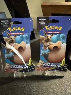 Pokemon Sun & Moon Team Up - Lot Of (6) Packs - Full Art Set And (2) Sleeved - Image 4
