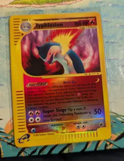 Vintage! - Typhlosion - Pokemon TCG Expedition 65/165 - Reverse Holo Rare - NM+ - Image 1