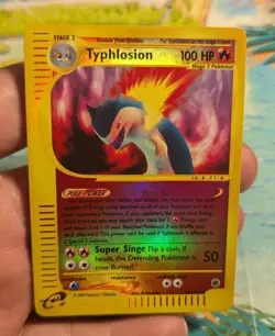 Vintage! - Typhlosion - Pokemon TCG Expedition 65/165 - Reverse Holo Rare - NM+ - Image 4