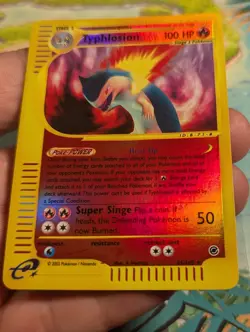 Vintage! - Typhlosion - Pokemon TCG Expedition 65/165 - Reverse Holo Rare - NM+ - Image 5
