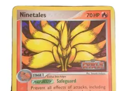 2007 Pokemon Power Keepers #19 Ninetales Reverse Holo MP-HP - Image 2