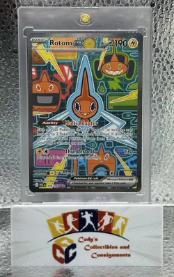 Pokemon TCG Phantasmal Flames Rotom Ex 126/094 Special Illustration Rare SIR - Image 1
