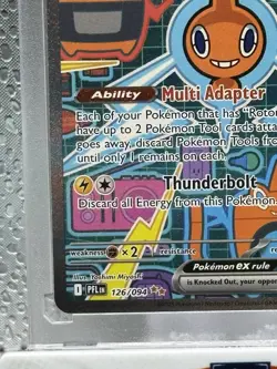 Pokemon TCG Phantasmal Flames Rotom Ex 126/094 Special Illustration Rare SIR - Image 5