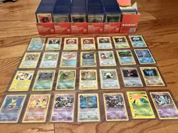 HUGE 1999 Pokemon Lot WOTC Base Set Shadowless - Expedition Holo + Bulk Lot - Image 1