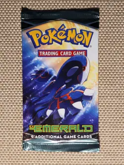 Pokemon EX Emerald Booster Pack - Kyogre Artwork - SEALED - English - Image 1