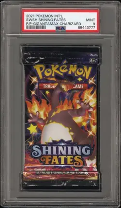 POKEMON | SHINING FATES | CHARIZARD | BOOSTER PACK | PSA 9 | SWSH | GIGANTAMAX - Image 1