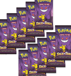 LOT of 10 SEALED Pokemon TCG LIMITED EDITION Trick or Trade BOOster Bundle Packs - Image 2