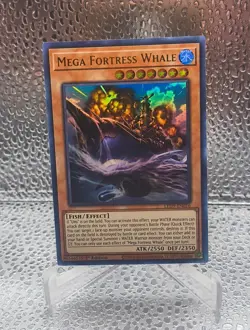Yu-Gi-Oh! Mega Fortress Whale Common LED9-EN016 Lightly Played 1st Edition - Image 2