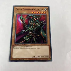 Yu-Gi-Oh! Chaos Command Magician SBC1-ENI03 1st Ed. Speed Duel Battle City - Image 1