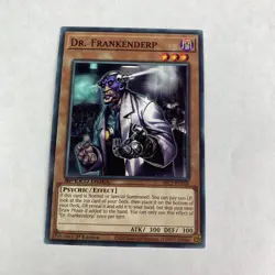 Yu-Gi-Oh! Dr Frankenderp SBC1-ENE06 1st Ed. Speed Duel Streets of Battle City - Image 1