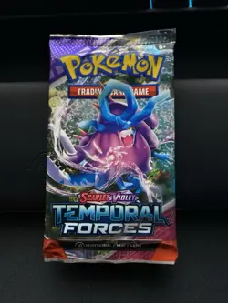 Pokemon TCG Scarlet Violet Temporal Forces Sealed Booster Pack ~ 10 Cards! - Image 1