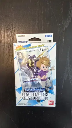 Factory Sealed Digimon Card Game - St-2 - Cocytus Blue 811039034399 - Image 1