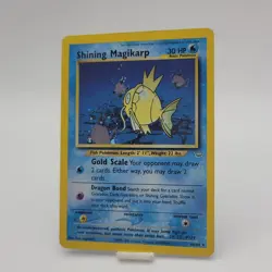 Shining Magikarp 66/64 Neo Revelation Holo Rare - Vintage Pokemon Card WOTC - Image 2