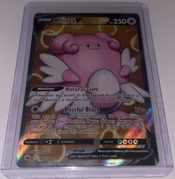 Blissey V 182/198 Chilling Reign NM Pokemon Card Full Art - Image 1