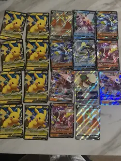 Pokemon TCG Card Lot of 19 - English Cards V+Gx - Image 1